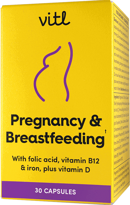 Pregnancy & Breastfeeding Supplements box